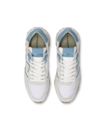 Sneakers Tropez Haute Uomo, Bianco Avio Grigio - immagine 3