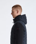 HOLZER SJR BMAT Giacca in doppio materiale con trapunta geometrica Peuterey - immagine 7