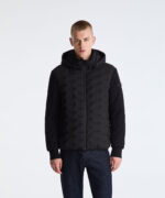 HOLZER SJR BMAT Giacca in doppio materiale con trapunta geometrica Peuterey - immagine 2