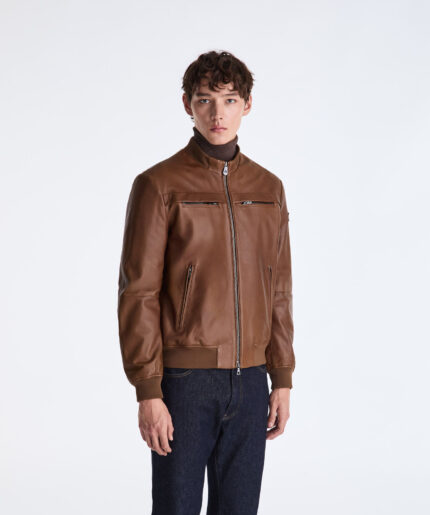 SANDS LE TTP FW 09 Giacca biker in nappa Peuterey