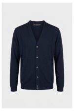 Cardigan in lana merino Lowbrand - immagine 3