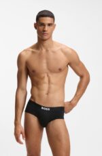 BOSS ONE slip in cotone elasticizzato in confezione da tre Hugo Boss - immagine 2